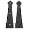 Household Essentials Black Premium Carriage House Garage Door Magnet Set